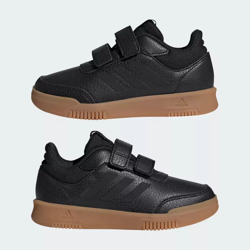 ADIDAS BOYS GIRLS TENSAUR TRAINERS SHOES BLACK GUM IF1726