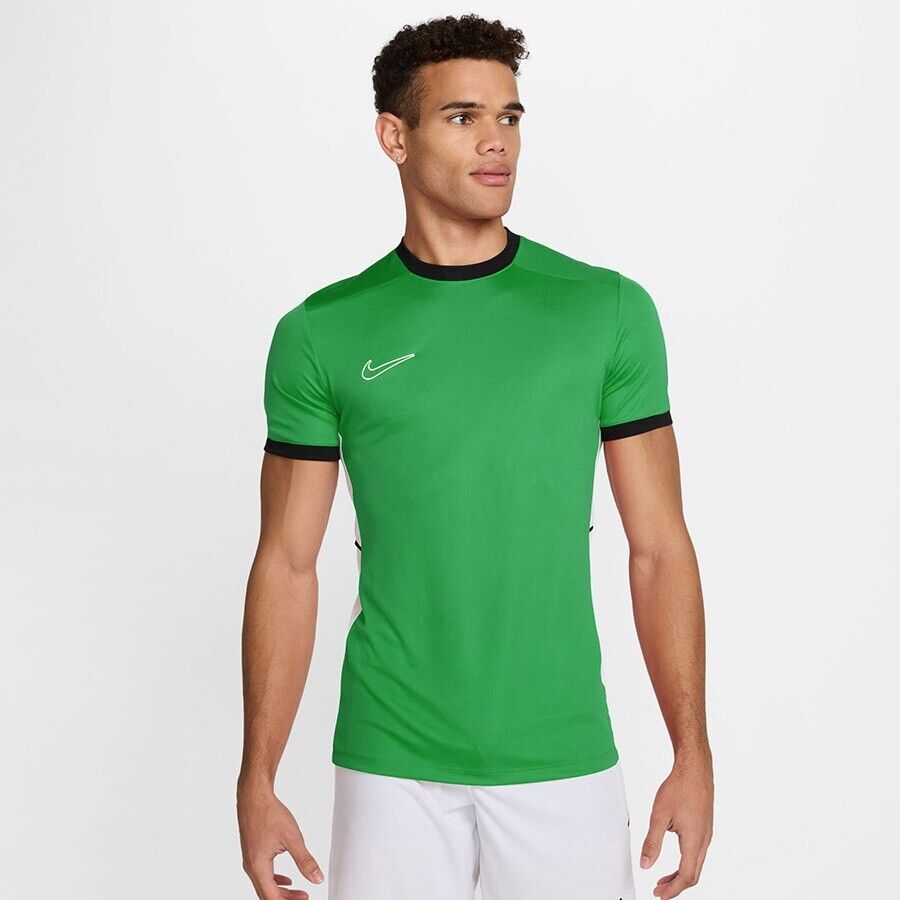 Nike Mens Academy 25 Dri Fit T Shirt Top Green FZ9754