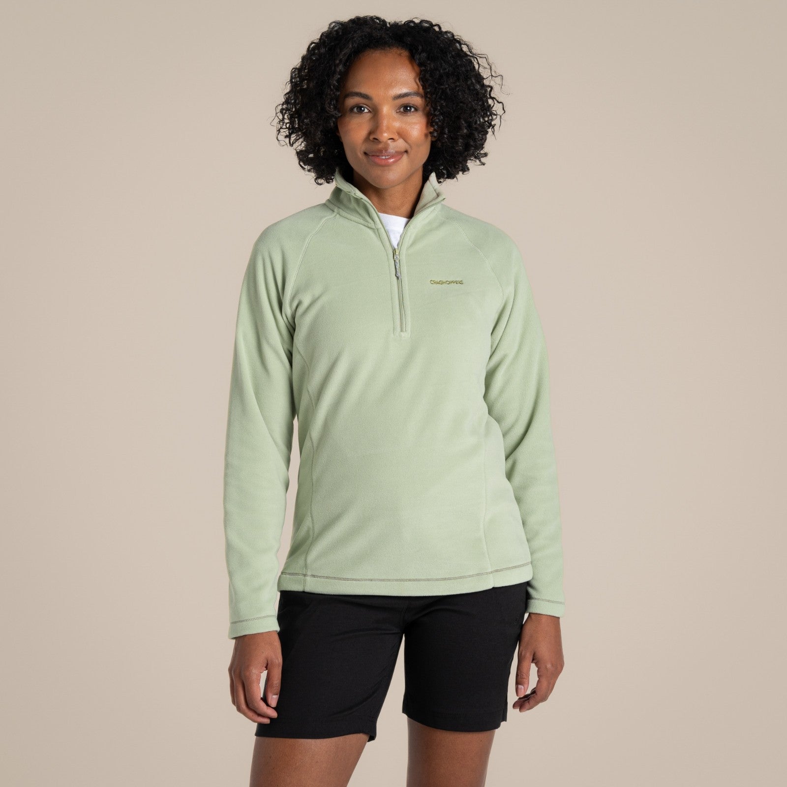 Craghoppers Womens Miska VI Half Zip Micro Fleece Midlayer Top CWA265