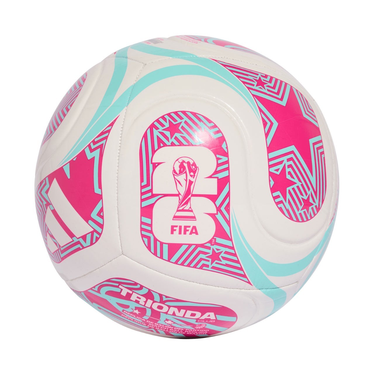 Adidas FIFA World Cup 26 Trionda Club Football Ball JD8054 Sizes 3-5