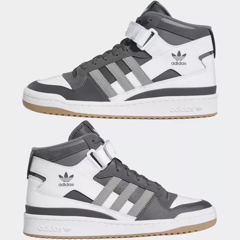 Mens Adidas Originals Forum Mid High Top Trainers