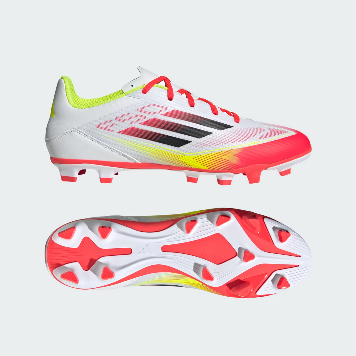 
Adidas Mens F50 Club FG / MG Football Boots White IE1243
