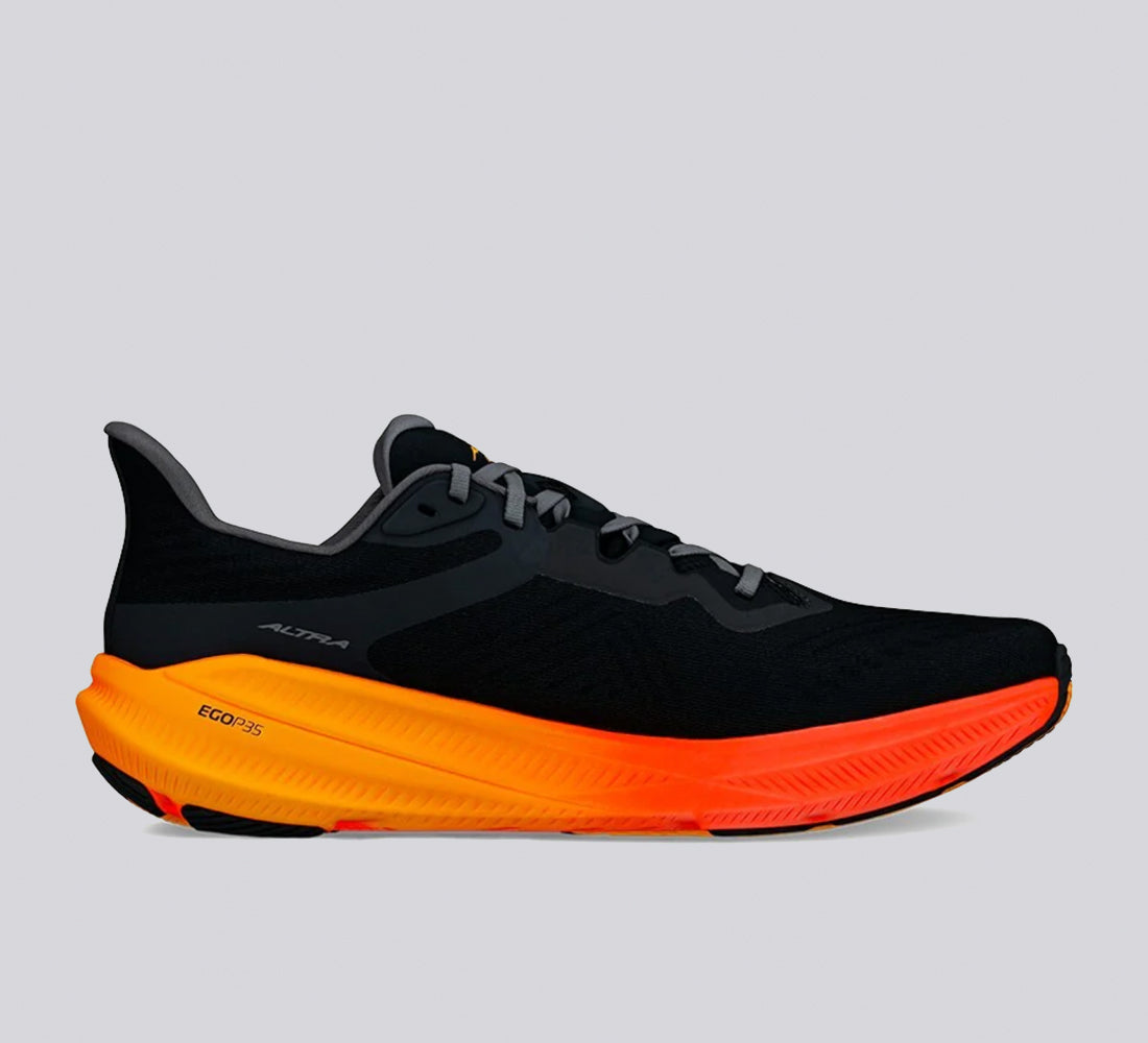 ALTRA Mens Experience Flow 2 Running Trainers Black Orange