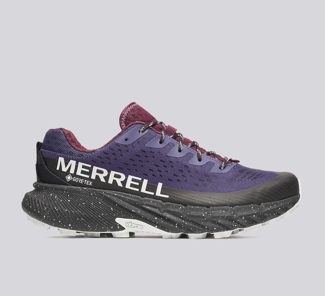 Merrell Mens Agility Peak 5 GTX Gore-Tex Trail Running Trainers Walking Shoes Arcane J068483