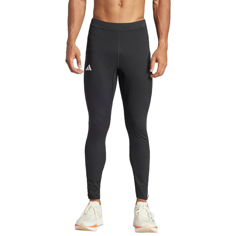 
Adidas Mens Adizero Running Tights Leggings Bottoms Black IN1164
