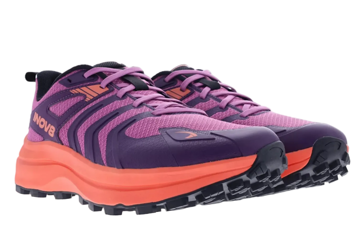 Inov8 Womens Trailtalon Max WIDE FIT Trail Running Trainers Shoes Purple