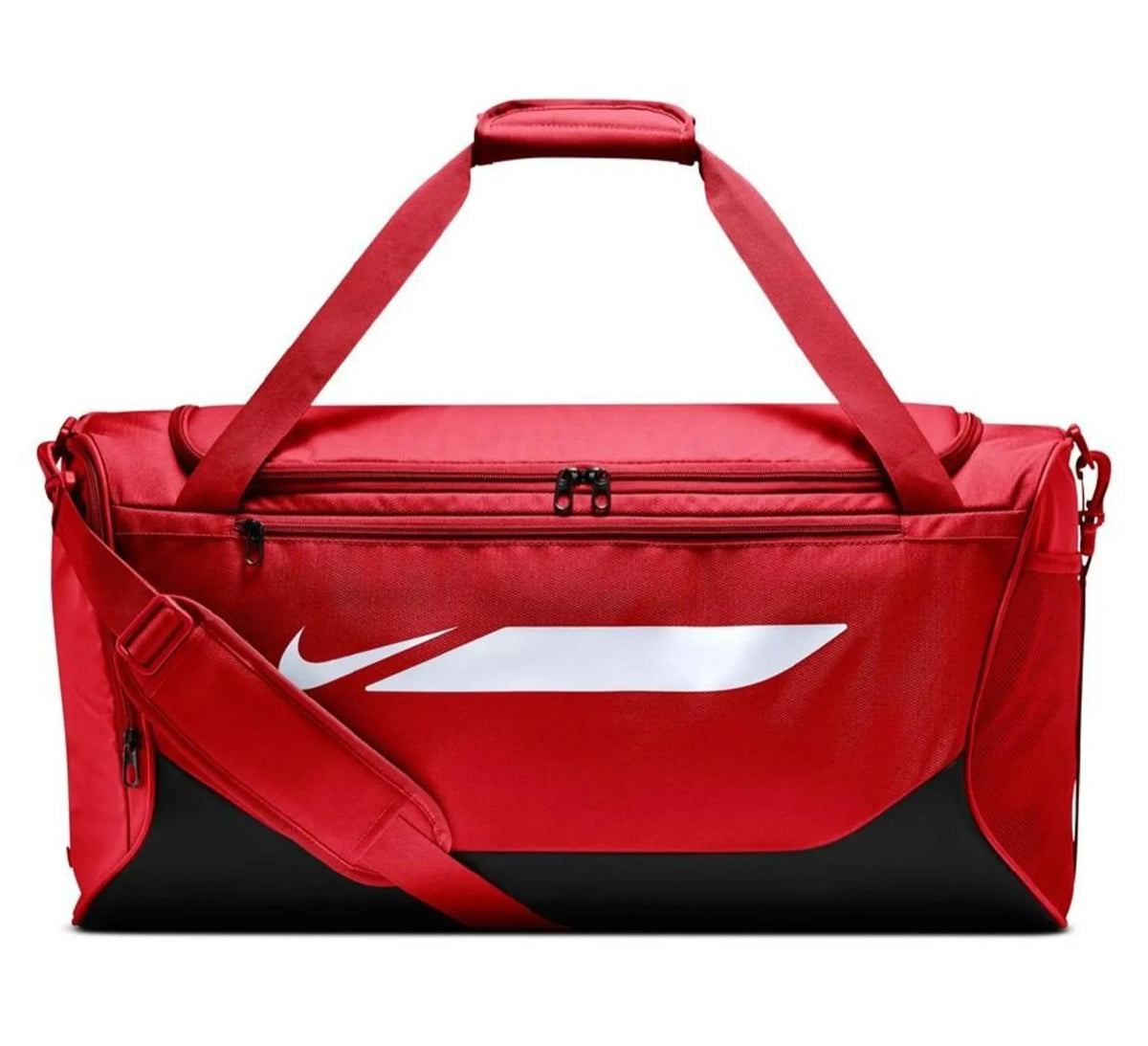 
Nike Academy Medium Duffel Bag Holdall Red IO0918