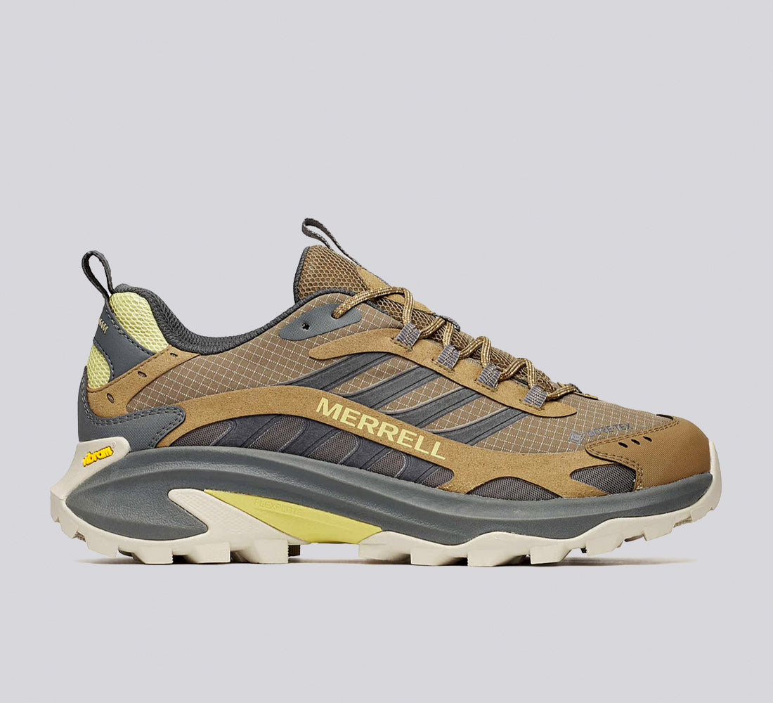 Merrell Mens Moab Speed 2 GTX Gore-Tex Walking Hiking Shoes Cairn J038325