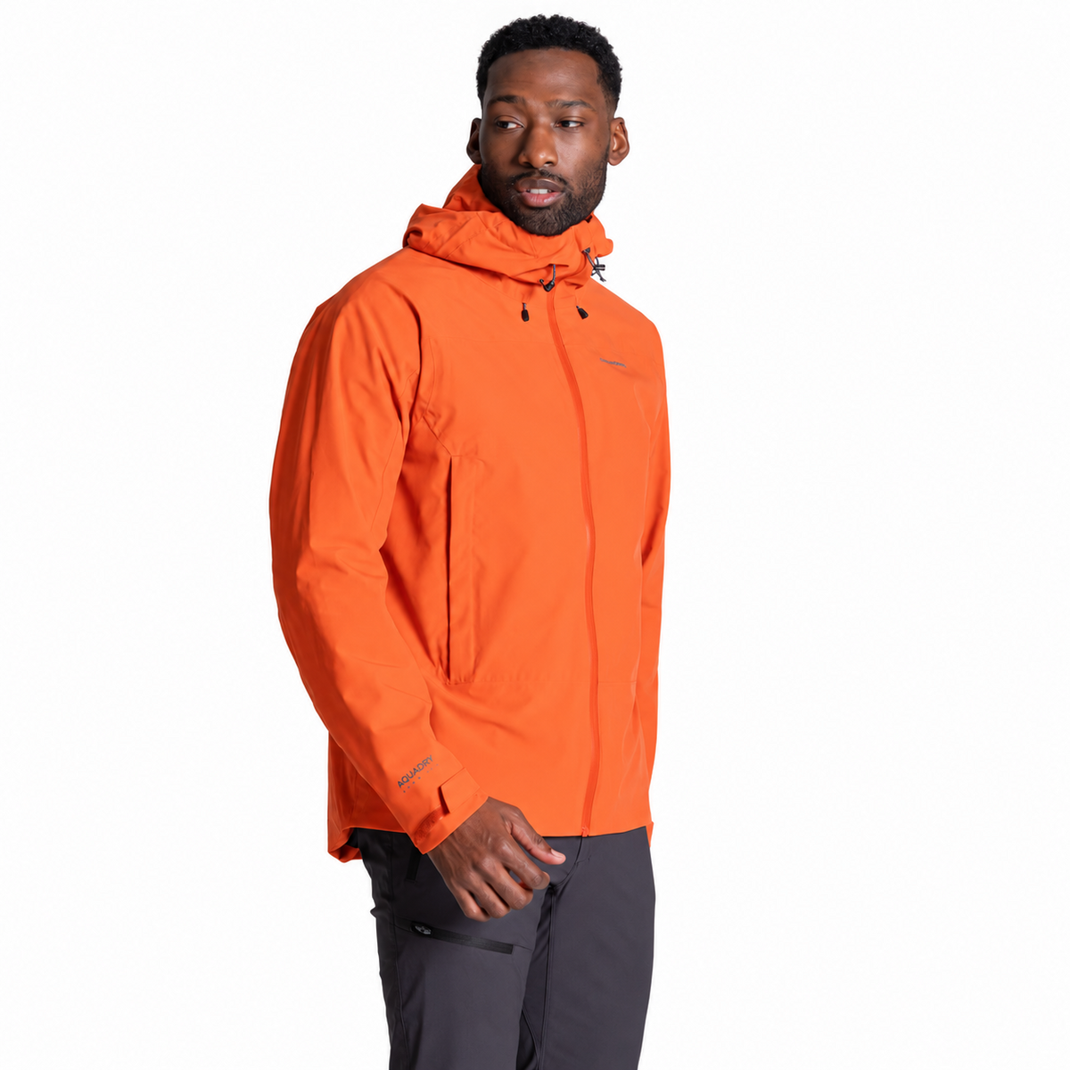 
Craghoppers Mens Ponsa Rain Jacket Waterproof Coat Sedona