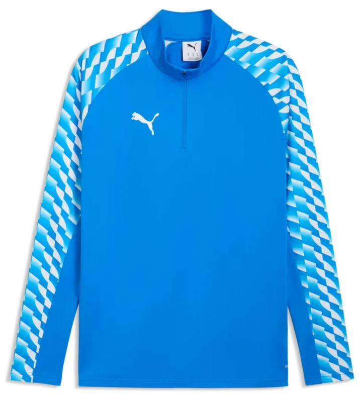 Puma Mens TeamLIGA 26 Training Jacket 1/4 Zip Tracksuit Top Blue 659724