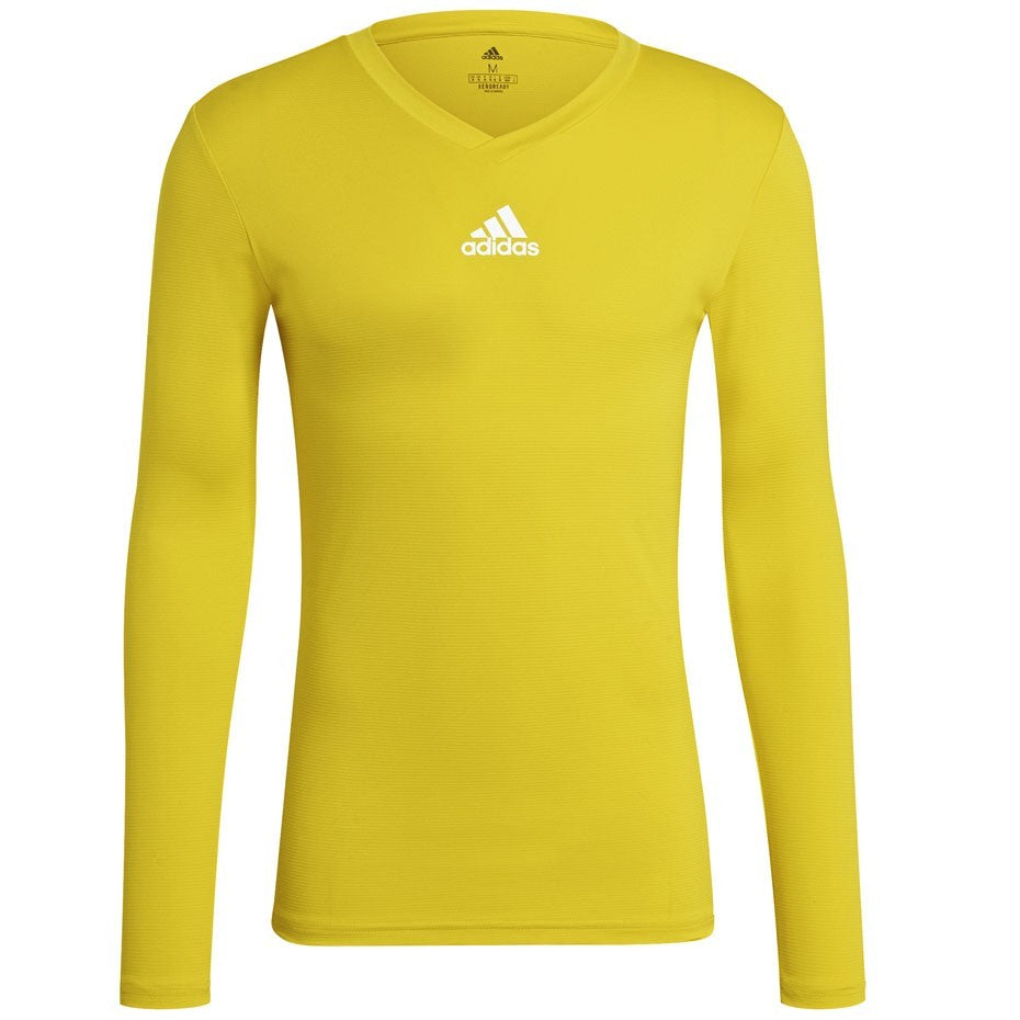 Adidas Mens Base First Layer Top Yellow GN7506