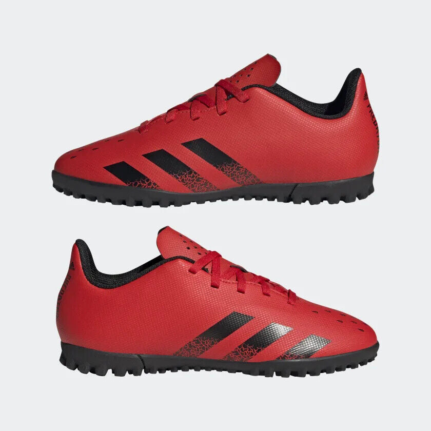 ADIDAS BOYS JUNIOR PREDATOR.4 ASTRO TURF TRAINERS SHOES SOCCER FOOTBALL BOOTS