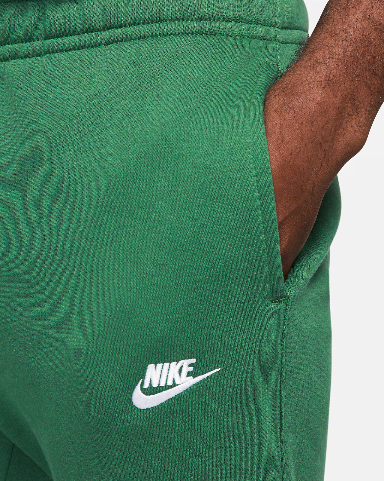 Mens green nike on sale joggers