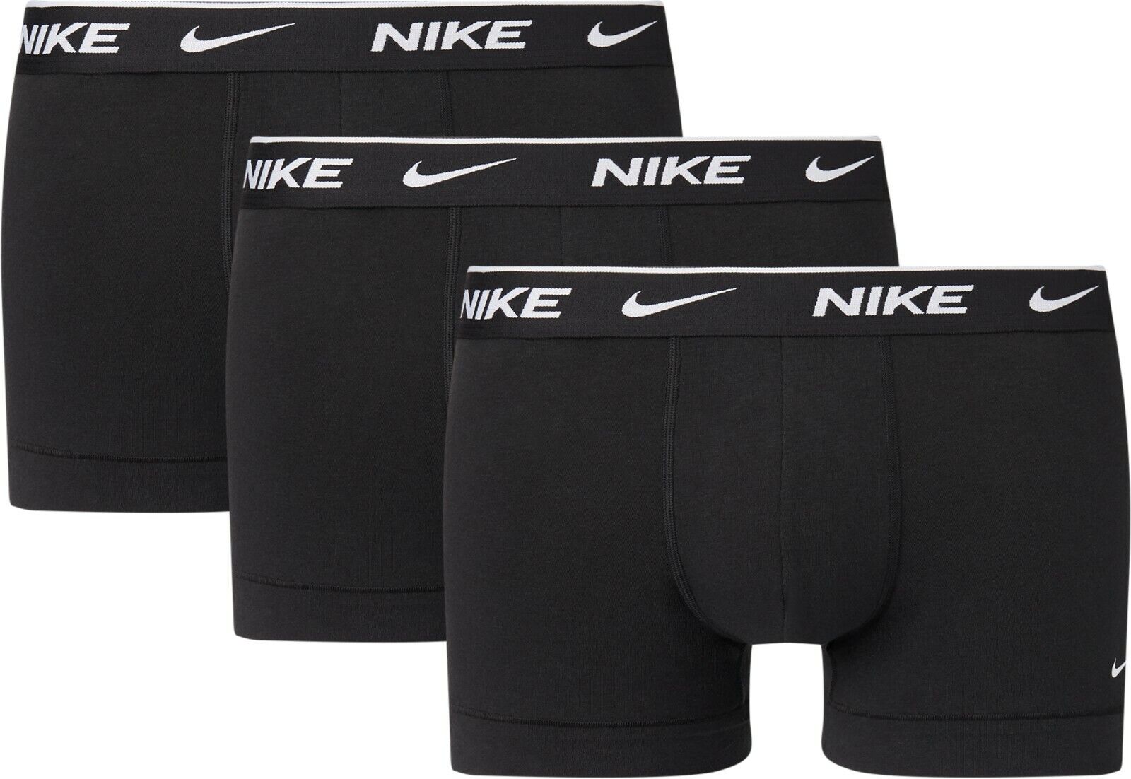 Nike Mens Boxer Shorts Boxers Pants Briefs Trunks Underwear Cotton 3 Pack XS-XL