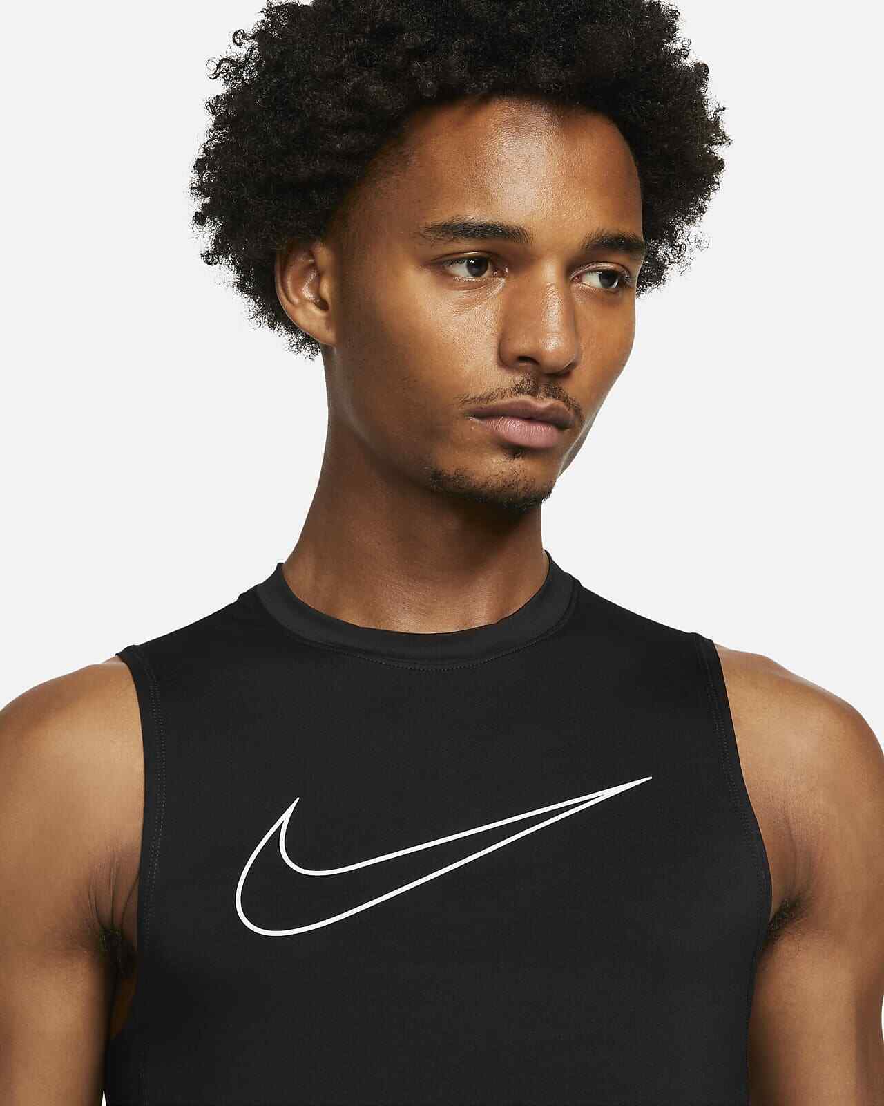 Nike Pro Mens Dri-Fit Compression Vest Tank Top Sleeveless T Shirt Bas -  Weekend Sports uk