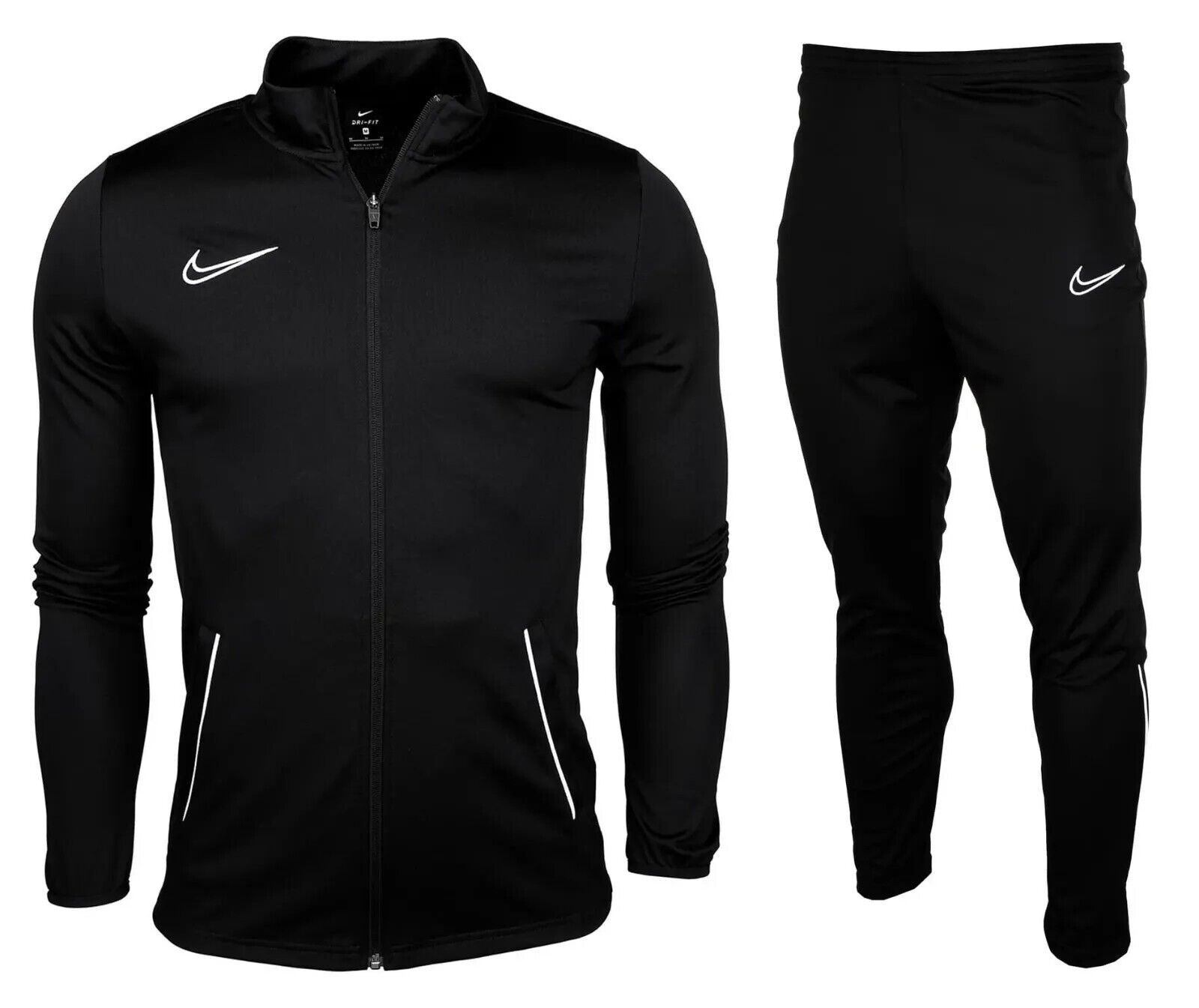 Nike Mens Tracksuit Academy Full Zip Training Pants Jogging Bottoms Track Top