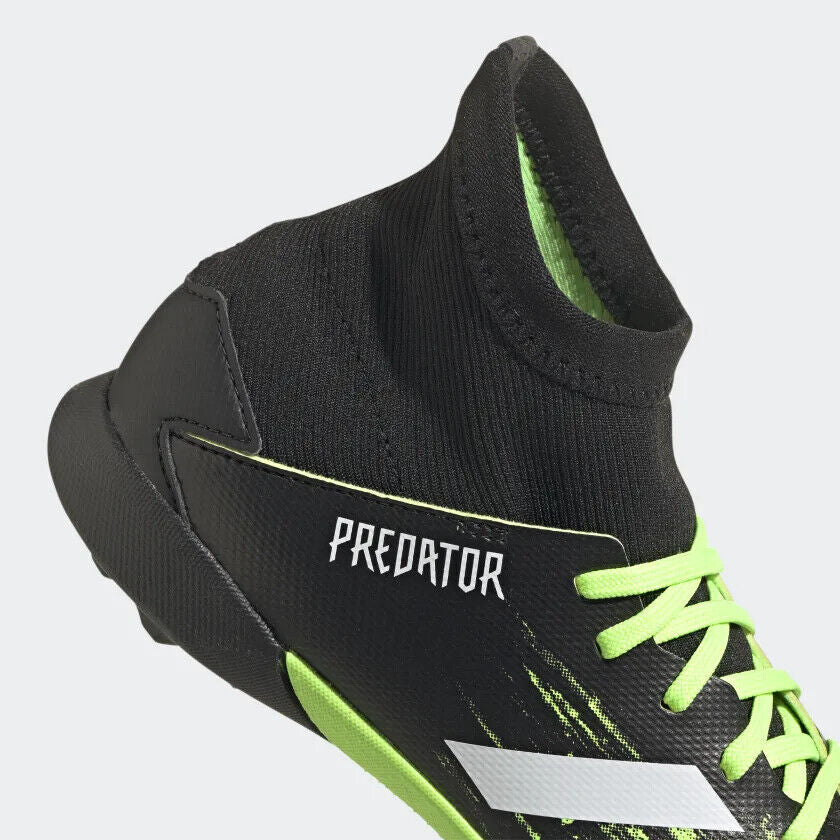 Buy adidas Junior Predator 20.3 Laceless TF Astro Turf Football Boots  Footwear White/Core Black/Pop