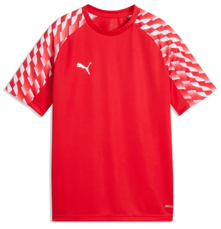 Puma Junior TeamLIGA 26 T Shirt Football Jersey Red 659723