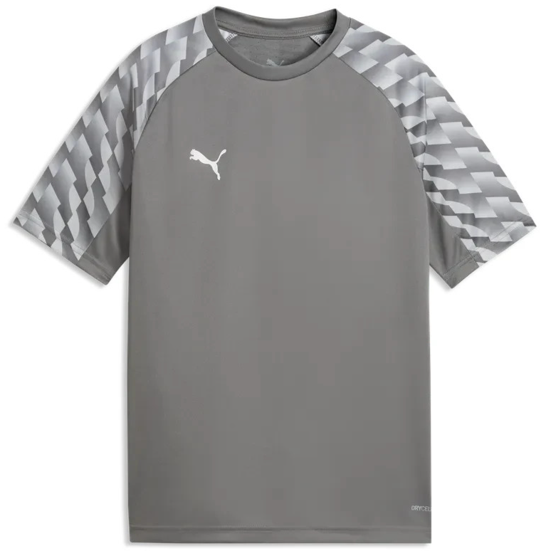Puma Junior TeamLIGA 26 T Shirt Football Jersey Grey 659723