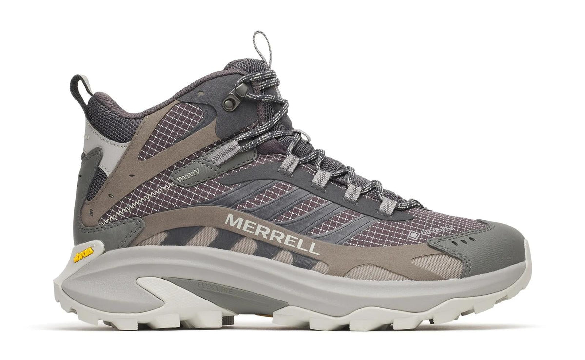 Merrell Mens Moab Speed 2 Mid GTX walking boots Asphalt J037503