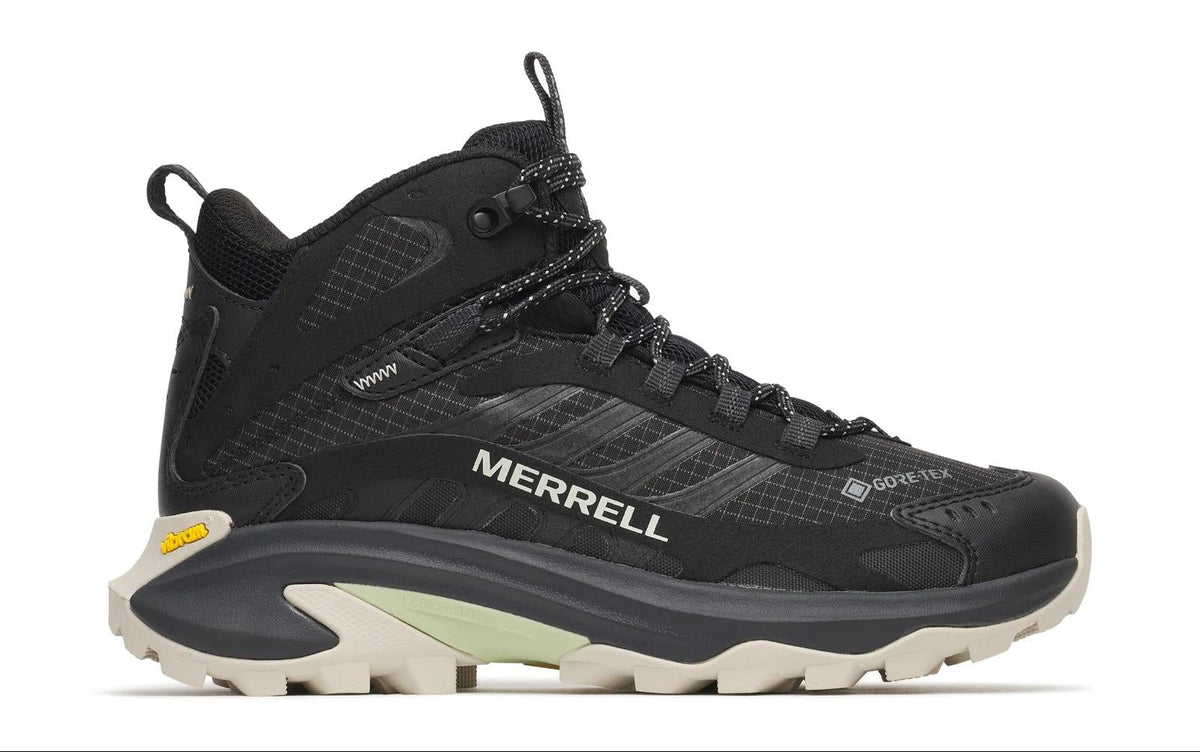 
Merrell Womens Moab Speed 2 Mid GTX walking boots Black J037826 000