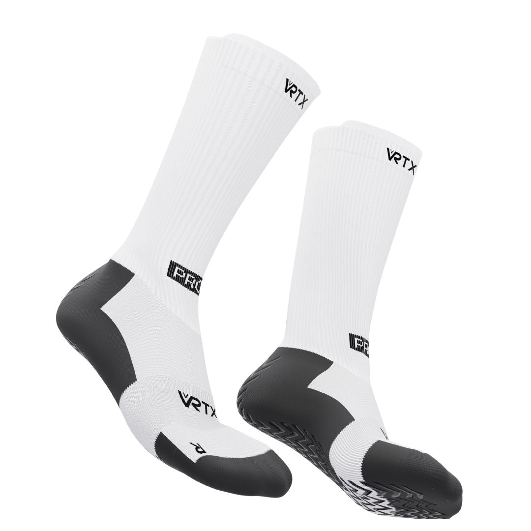 VRTX Grip Socks - White/Black