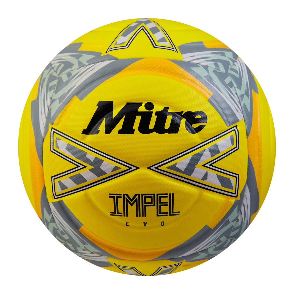 
Mitre Impel Evo 24 Football Training Ball Yellow Sizes 4-5