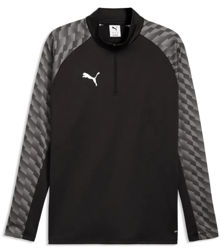 Puma Mens TeamLIGA 26 Training Jacket 1/4 Zip Tracksuit Top Black 659724