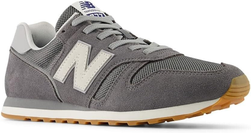 New Balance Mens 373 Trainers Shoes Castlerock Grey ML373SH2