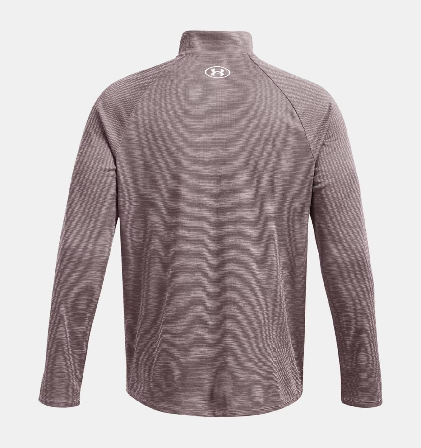 Under Armour UA Mens Tech 1/2 Half Zip Training Top Tetra Gray 1382797
