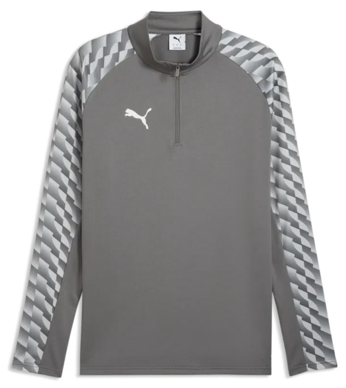 Puma Mens TeamLIGA 26 Training Jacket 1/4 Zip Tracksuit Top Grey 659724