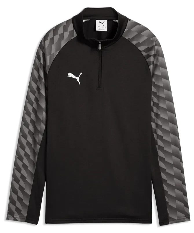 Puma Junior TeamLIGA 26 Training 1/4 Zip Tracksuit Top Black 659726