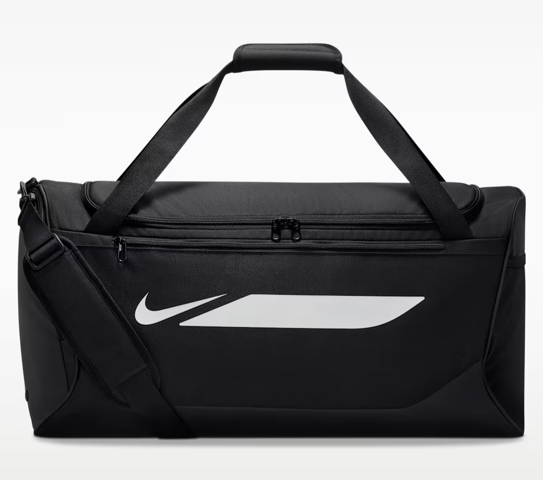 
Nike Academy Medium Duffel Bag Holdall Black IO0918