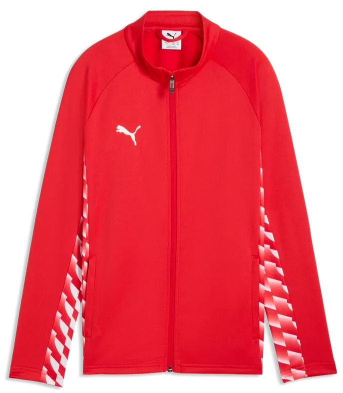 Puma Junior TeamLIGA 26 Training Jacket Full Zip Tracksuit Top Red 659729