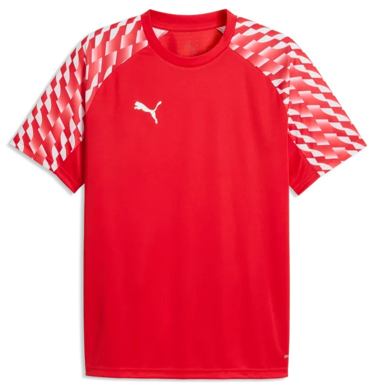 Puma Mens TeamLIGA 26 T Shirt Football Jersey Red 659721