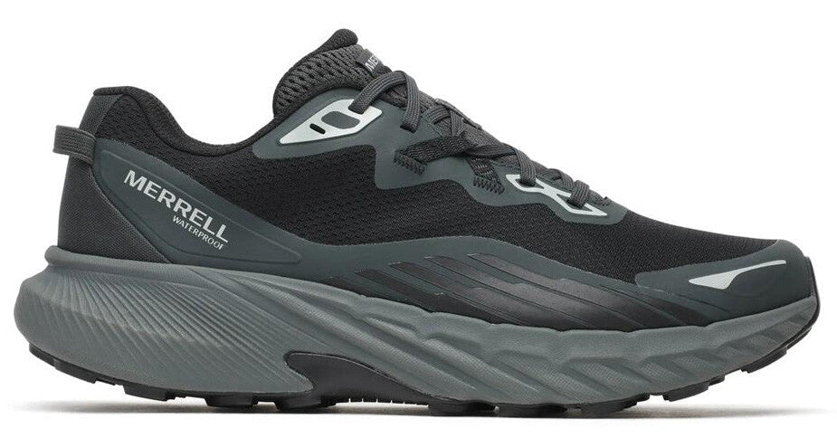 Merrell Mens Agility Trail WP Running Trainers Walking Shoes Black J00003322