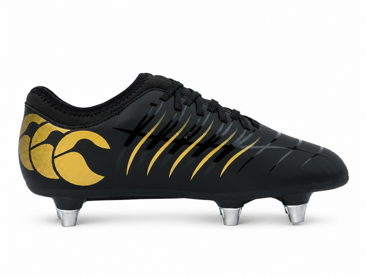 
Canterbury CCC Junior Phoenix 2.0 SG Rugby Boots Soft Ground Black