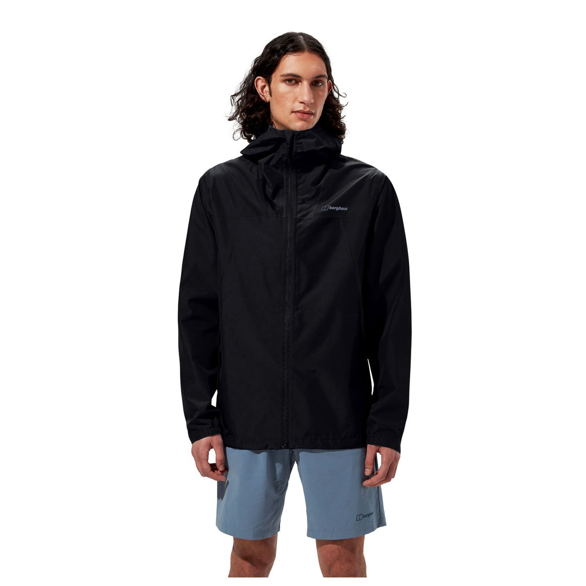 
Berghaus Mens Deluge Pro 3.0 Rain Jacket Waterproof Coat Black
